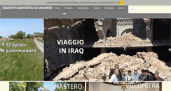 Desktop Screenshot of monasteromarango.it