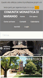 Mobile Screenshot of monasteromarango.it