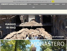 Tablet Screenshot of monasteromarango.it